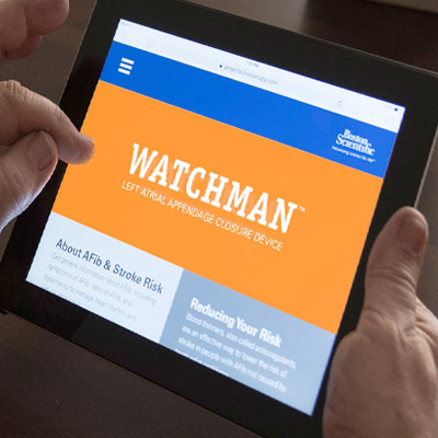Boston Scientific – Watchman Website Design