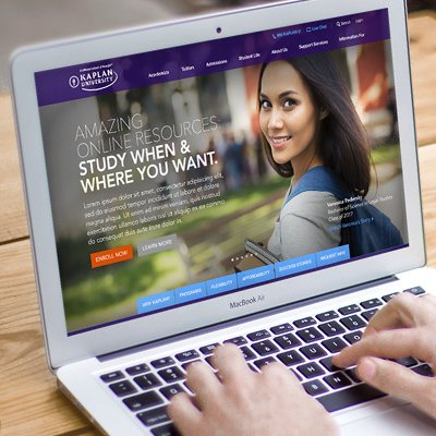 Kaplan University – Consumer Website